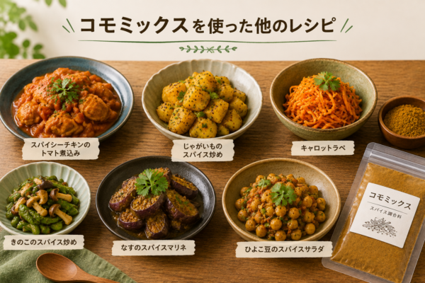 コモミックスを使った他のレシピ