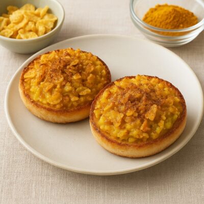 ザクザクカレーパンのレシピ(カレー粉=コモミックス)