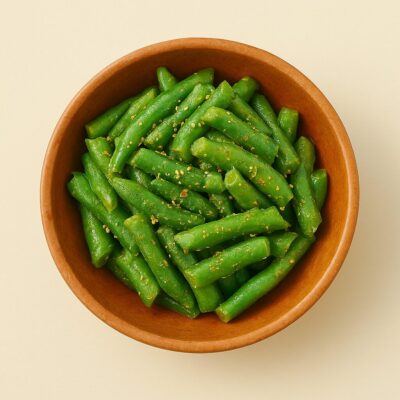 さやいんげんのレモンスパイスサラダのレシピ（カレー粉＝コモミックス）