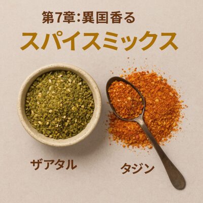 🌿 第7章：異国香るスパイスミックス「ザアタル／タジン」