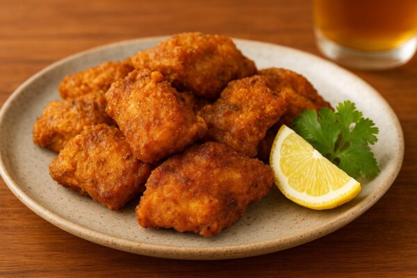 アジのスパイス唐揚げのレシピ（カレー粉＝コモミックス）