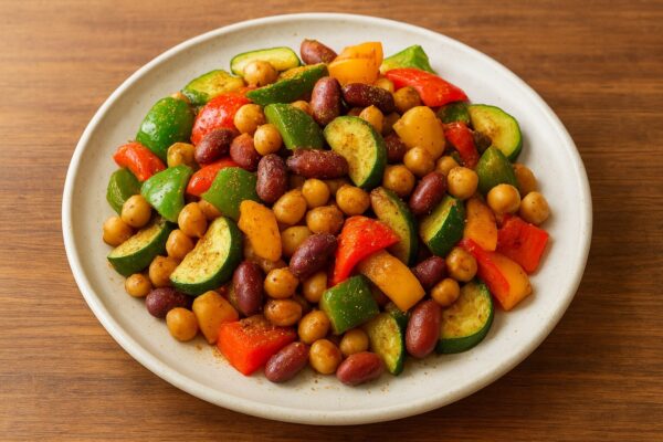 🥘 ガラムマサラ風味 豆と野菜のスパイス炒めのレシピ