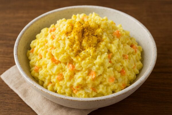 🍛コモミックス風味ポテトサラダのレシピ（カレー粉＝コモミックス）