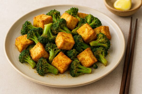 🥢厚揚げとブロッコリーのスパイス炒めのレシピ