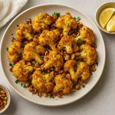 🥦カリフラワーのスパイスローストのレシピ