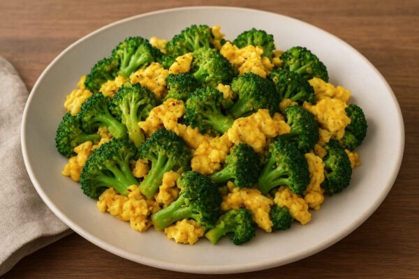 🥦ブロッコリーと卵のスパイス炒めのレシピ