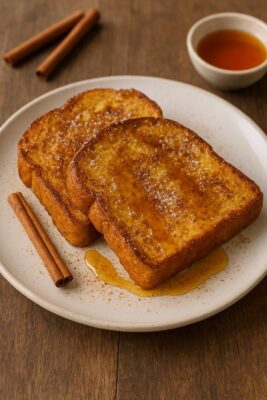 🌙 スパイスチャイ風フレンチトーストのレシピ