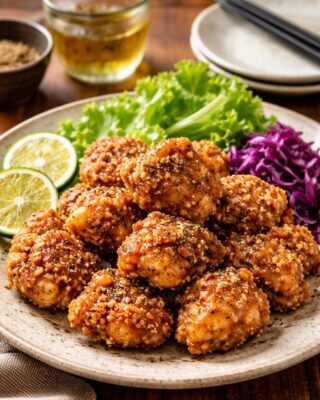 🐔 塩麹チキンのスパイス竜田揚げ（ザクザク衣）のレシピ