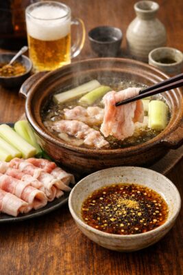 🫕 冬のねぎ豚スパイスしゃぶしゃぶのレシピ