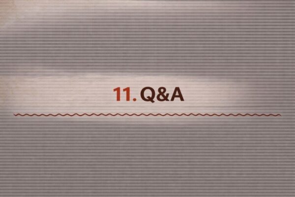 11. Q&A