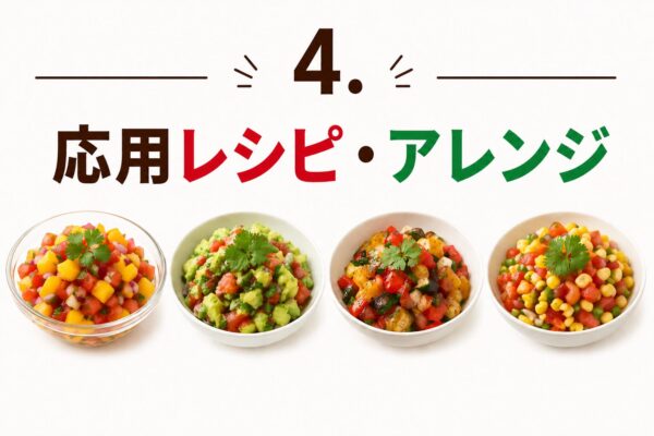 4. 応用レシピ・アレンジ