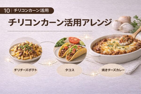 10｜チリコンカーン活用アレンジ