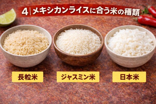 4｜メキシカンライスに合う米の種類