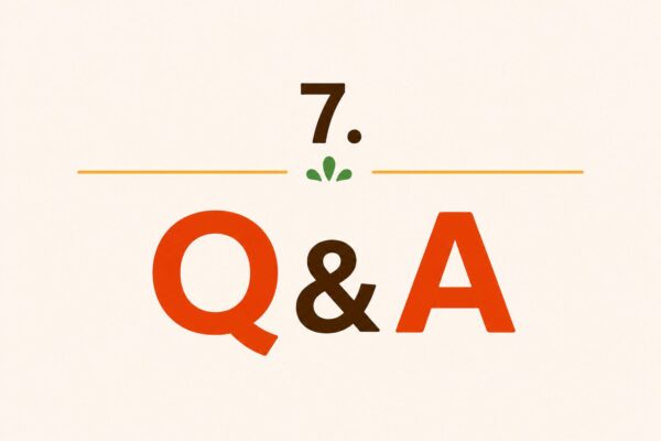 7. Q&A