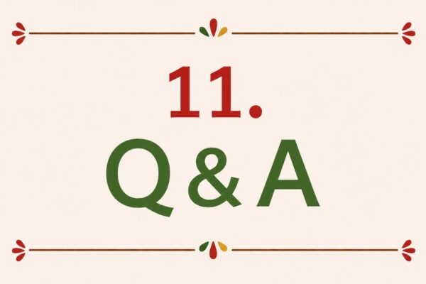 11. Q&A